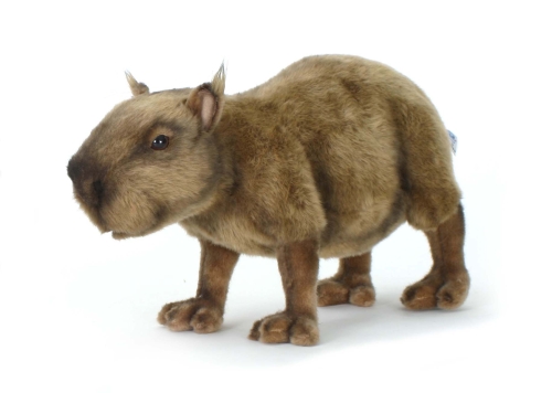 Plush Toy Capybara, length 42 cm, Hansa (51255) / Plush Toys № 2 Kids Republic Plush Toy Capybara, length 42 cm, Hansa (51255) / Plush Toys № 2
