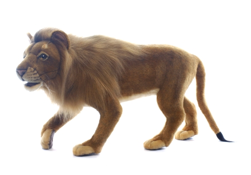 Мягкая игрушка Лев, стоящая длина 75см, Hansa (56137) / Мягкие игрушки № 2 Kids Republic Мягкая игрушка Лев, стоящая длина 75см, Hansa (56137) / Мягкие игрушки № 2