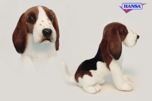Мягкая игрушка Бигль, высота 26см, Hansa (58629) / Мягкие игрушки № 2