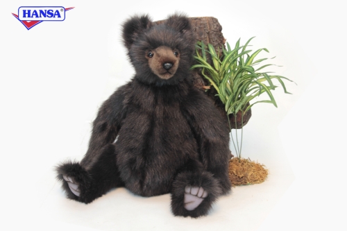 Plush Toy Brown Bear, height 45cm, Hansa (63579) / Plush Toys № 2 Kids Republic Plush Toy Brown Bear, height 45cm, Hansa (63579) / Plush Toys № 2