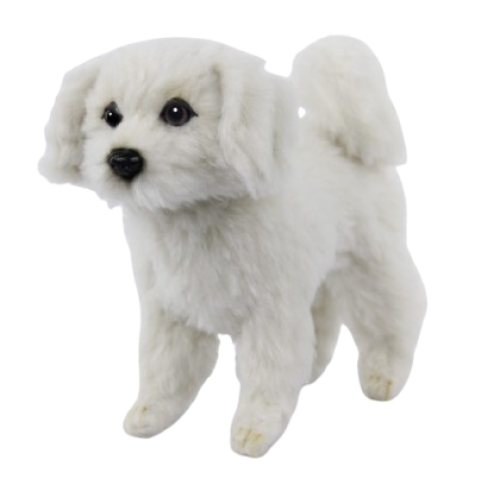 Plush Toy dog Bichon, length 21cm, Hansa (75930) / Plush Toys Kids Republic Plush Toy dog Bichon, length 21cm, Hansa (75930) / Plush Toys