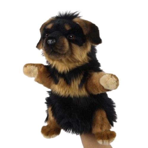 Мягкая игрушка на руку Немецкая овчарка, серия Puppet, Hansa (83577) / Мягкие игрушки Kids Republic Мягкая игрушка на руку Немецкая овчарка, серия Puppet, Hansa (83577) / Мягкие игрушки
