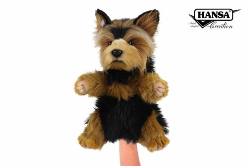 Plush Toy Yorkshire Terrier, Puppet series, Hansa (84536) / Plush Toys № 2 Kids Republic Plush Toy Yorkshire Terrier, Puppet series, Hansa (84536) / Plush Toys № 2
