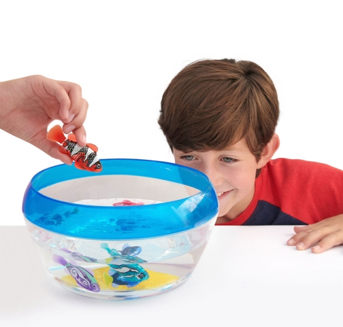 Інтерактивний ігровий набір Роборибка в акваріумі 29х28х14см, Zuru (13049) / Ігрові набори № 6 Kids Republic Інтерактивний ігровий набір Роборибка в акваріумі 29х28х14см, Zuru (13049) / Ігрові набори № 6