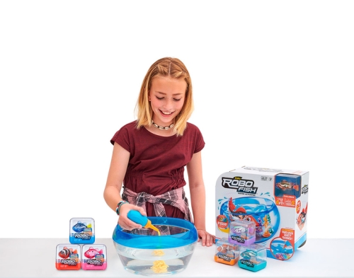 Інтерактивний ігровий набір Роборибка в акваріумі 29х28х14см, Zuru (13049) / Ігрові набори № 7 Kids Republic Інтерактивний ігровий набір Роборибка в акваріумі 29х28х14см, Zuru (13049) / Ігрові набори № 7