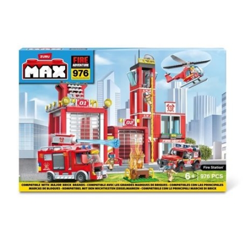 Конструктор Пожежна станція 55x40см, Zuru (33146) / Конструктори № 3 Kids Republic Конструктор Пожежна станція 55x40см, Zuru (33146) / Конструктори № 3