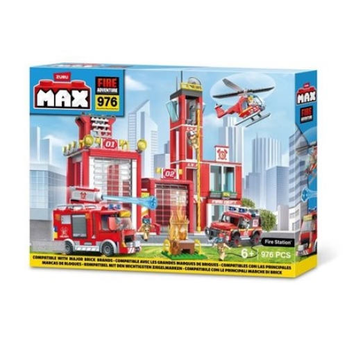 Конструктор Пожежна станція 55x40см, Zuru (33146) / Конструктори № 4 Kids Republic Конструктор Пожежна станція 55x40см, Zuru (33146) / Конструктори № 4