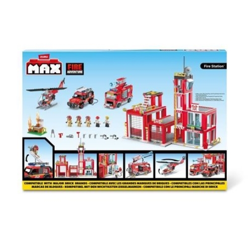 Конструктор Пожежна станція 55x40см, Zuru (33146) / Конструктори № 5 Kids Republic Конструктор Пожежна станція 55x40см, Zuru (33146) / Конструктори № 5