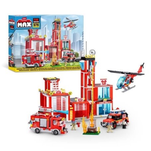 Конструктор Пожежна станція 55x40см, Zuru (33146) / Конструктори Kids Republic Конструктор Пожежна станція 55x40см, Zuru (33146) / Конструктори