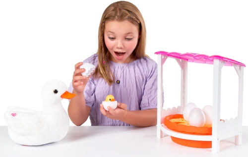 Интерактивный игровой набор-сюрприз Мама уточка с сюрпризом, Zuru (33351) / Игровые наборы № 4 Kids Republic Интерактивный игровой набор-сюрприз Мама уточка с сюрпризом, Zuru (33351) / Игровые наборы № 4