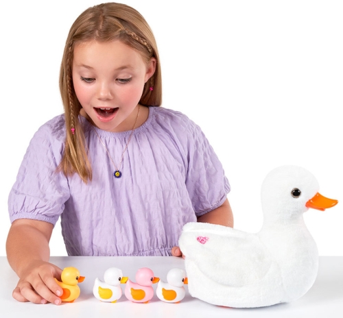 Интерактивный игровой набор-сюрприз Мама уточка с сюрпризом, Zuru (33351) / Игровые наборы № 5 Kids Republic Интерактивный игровой набор-сюрприз Мама уточка с сюрпризом, Zuru (33351) / Игровые наборы № 5