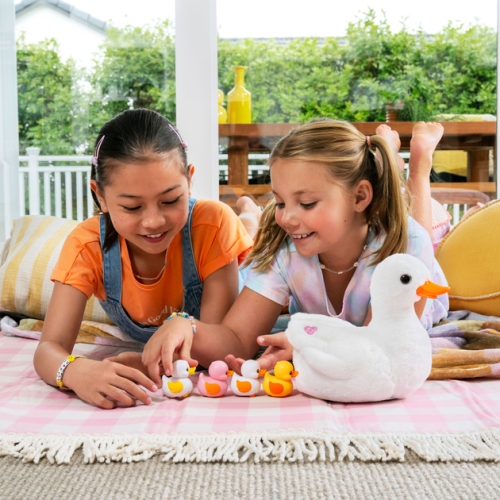 Интерактивный игровой набор-сюрприз Мама уточка с сюрпризом, Zuru (33351) / Игровые наборы № 6 Kids Republic Интерактивный игровой набор-сюрприз Мама уточка с сюрпризом, Zuru (33351) / Игровые наборы № 6