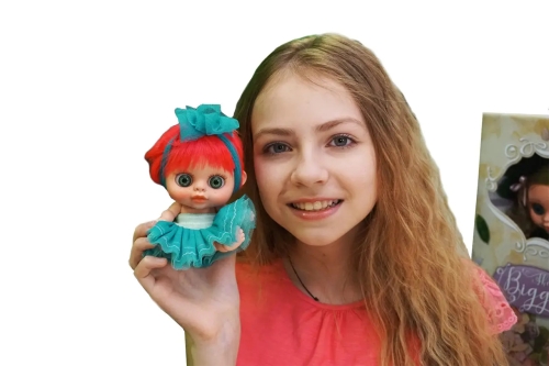 Baby Biggers doll with vanilla scent 14 cm (PELIRROJO), Berjuan (41023) / Dolls № 6 Kids Republic Baby Biggers doll with vanilla scent 14 cm (PELIRROJO), Berjuan (41023) / Dolls № 6