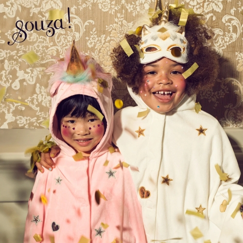 Накидка розовая, р.104-128см, Souza (84127) / Одежда детская № 2