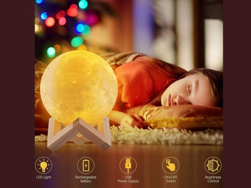 Ночник многофункциональный Луна, Trediser (42341) / Ночники и лампы № 2 Kids Republic Ночник многофункциональный Луна, Trediser (42341) / Ночники и лампы № 2