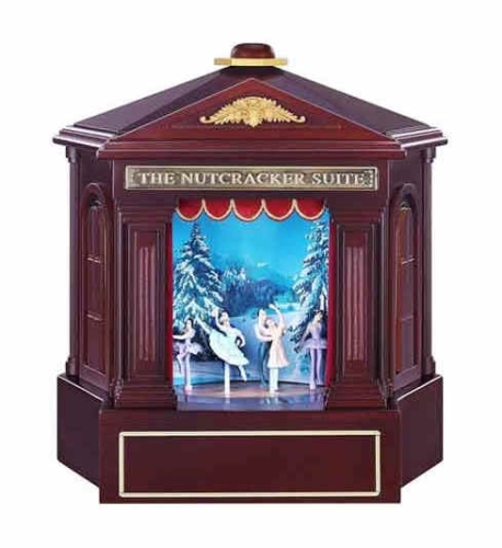 Decorative wooden theater Nutcracker (wood), Musicboxworld (94512) / Souvenirs and Decorations