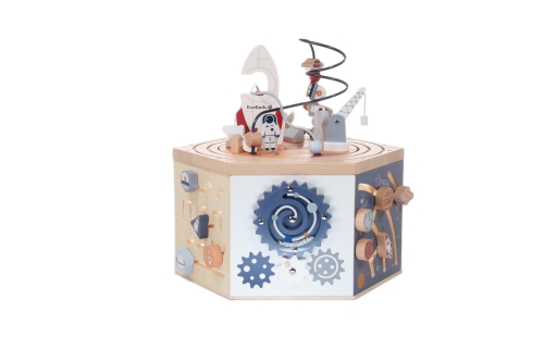 Бізікуб 7 в 1, EverEarth (35220) / Бізіборди та будиночки № 5