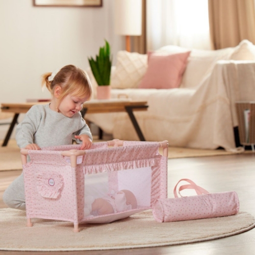 Игровая кровать серия Olivia Collection, La Nina. / Мебель для кукол № 2 Kids Republic Игровая кровать серия Olivia Collection, La Nina. / Мебель для кукол № 2