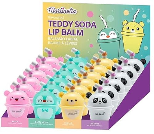 Lip balm TEDDY SODA 2.8 g in assortment, Martinelia (06127) / Makeup for Kids № 5