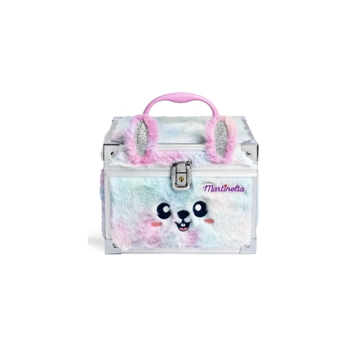 A set of cosmetics in a suitcase in a fur cover, Martinelia (99351) / Makeup for Kids № 3 Kids Republic A set of cosmetics in a suitcase in a fur cover, Martinelia (99351) / Makeup for Kids № 3