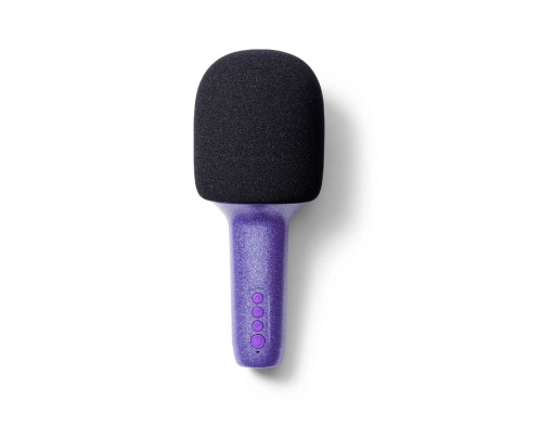 Wireless karaoke microphone purple, Glitter Groove series, Lalarma (26866) / Karaoke Microphones № 2