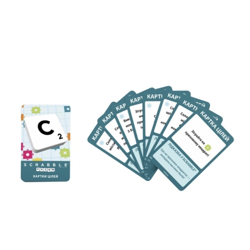 Board game Scrabble Original (Ukrainian), Mattel (HXW21) / Board Games № 7 Kids Republic Board game Scrabble Original (Ukrainian), Mattel (HXW21) / Board Games № 7