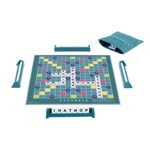 Board game Scrabble Original (Ukrainian), Mattel (HXW21) / Board Games № 8 Kids Republic Board game Scrabble Original (Ukrainian), Mattel (HXW21) / Board Games № 8