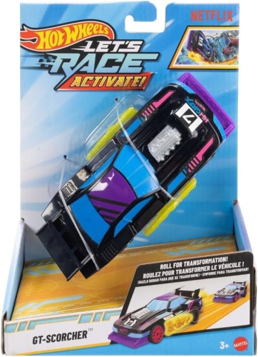 Увеличенная машинка из мультсериала Газуй в масштабе 1:32 Hot Wheels (в асс.), Mattel (JJX15) / Игрушечный транспорт