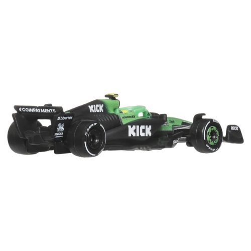 Колекційний болід Sauber Gabriel Bortoleto #5 Formula 1 Hot Wheels, Mattel (JKD89) / Іграшковий транспорт № 3 Kids Republic Колекційний болід Sauber Gabriel Bortoleto #5 Formula 1 Hot Wheels, Mattel (JKD89) / Іграшковий транспорт № 3