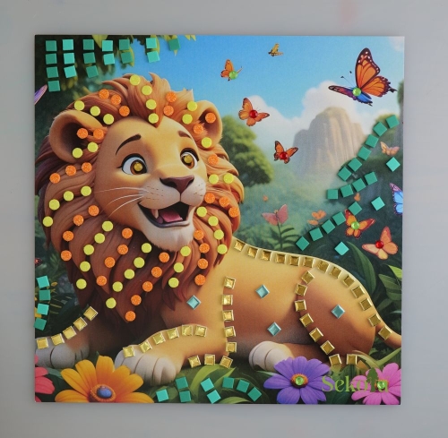 Sekoia Mosaics Art Set: My Jungle Adventure, Play Global (40007) / Do It Yourself № 8 Kids Republic Sekoia Mosaics Art Set: My Jungle Adventure, Play Global (40007) / Do It Yourself № 8