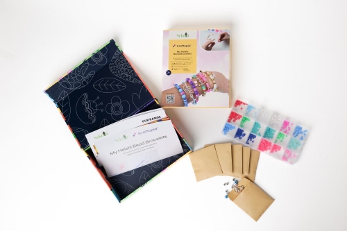 Sekoia Kraftopia Craft Kit: Heishi Beads, Play Global (40243) / Do It Yourself № 5 Kids Republic Sekoia Kraftopia Craft Kit: Heishi Beads, Play Global (40243) / Do It Yourself № 5