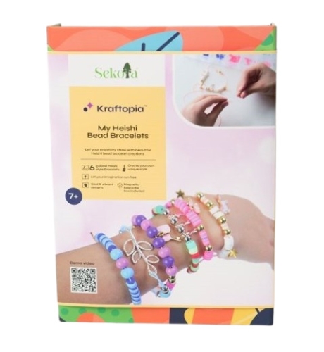 Sekoia Kraftopia Craft Kit: Heishi Beads, Play Global (40243) / Do It Yourself Kids Republic Sekoia Kraftopia Craft Kit: Heishi Beads, Play Global (40243) / Do It Yourself