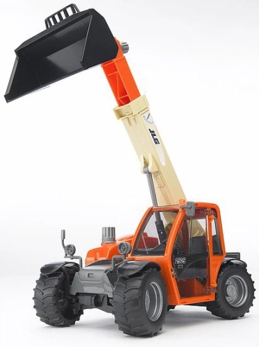 Toy car. Telescopic loader JLG 2505, Bruder (21405) / Toy Transport № 4 Kids Republic Toy car. Telescopic loader JLG 2505, Bruder (21405) / Toy Transport № 4