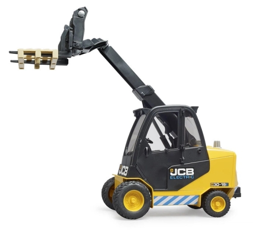 Набор игрушечный Телескопический погрузчик JCB с паллетой, Bruder (25120) / Игровые наборы № 5 Kids Republic Набор игрушечный Телескопический погрузчик JCB с паллетой, Bruder (25120) / Игровые наборы № 5