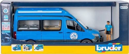 Набор игрушечный Кемпер MB Sprinter с фигуркой и аксессуарами, Bruder (26844) / Игровые наборы № 3
