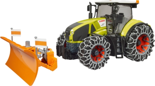 Машинка іграшкова. Трактор Claas Axion 950 для прибирання снігу, Bruder (30186) / Іграшковий транспорт № 4 Kids Republic Машинка іграшкова. Трактор Claas Axion 950 для прибирання снігу, Bruder (30186) / Іграшковий транспорт № 4
