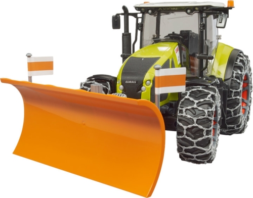 Машинка іграшкова. Трактор Claas Axion 950 для прибирання снігу, Bruder (30186) / Іграшковий транспорт № 5 Kids Republic Машинка іграшкова. Трактор Claas Axion 950 для прибирання снігу, Bruder (30186) / Іграшковий транспорт № 5