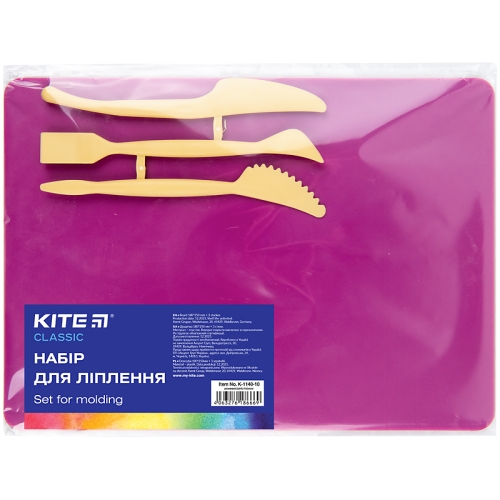 Набор для лепки (180х250 мм+ 3стека), рож. Classic, Kite (86669) / Лепка Kids Republic Набор для лепки (180х250 мм+ 3стека), рож. Classic, Kite (86669) / Лепка