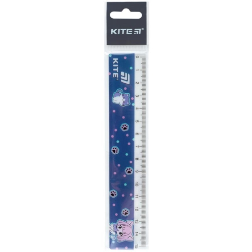 Plastic ruler, 15cm Be Friends, Kite (50466) / Stationery № 2 Kids Republic Plastic ruler, 15cm Be Friends, Kite (50466) / Stationery № 2