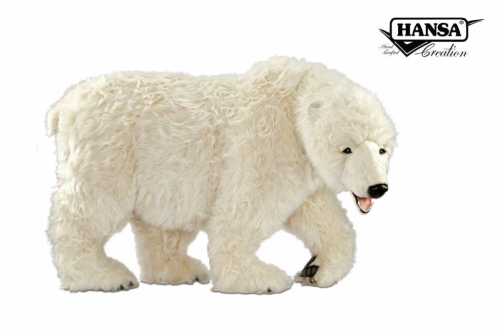 Plush toy Polar Bear length 180cm, Hansa (5309) / Plush Toys № 2 Kids Republic Plush toy Polar Bear length 180cm, Hansa (5309) / Plush Toys № 2