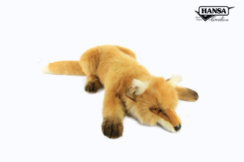 Plush toy Lying Fox, length 70cm, Hansa (6794) / Plush Toys № 2