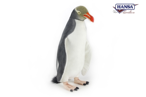 Plush toy Yellow-eyed Penguin height 70cm, Hansa (7114) / Plush Toys № 2
