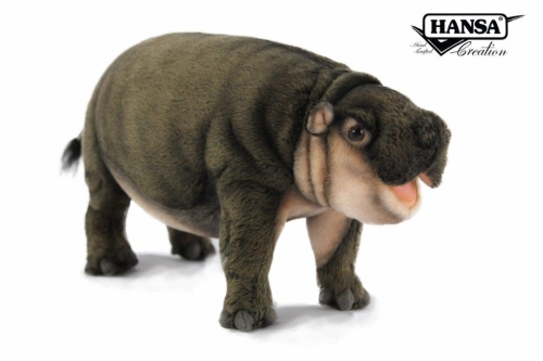 Мяка іграшка Бегемот довжина 34см, Hansa (8715) / Мякі іграшки № 2