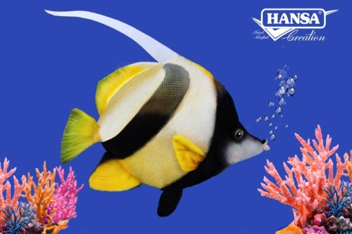 Plush toy Butterfly Fish pennant length 33cm, Hansa (8790) / Plush Toys № 2