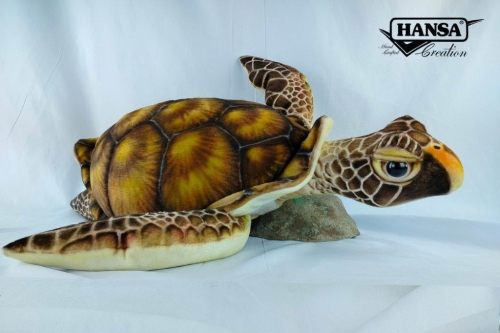 Plush toy Sea turtle width 90cm, Hansa (8842) / Plush Toys № 2