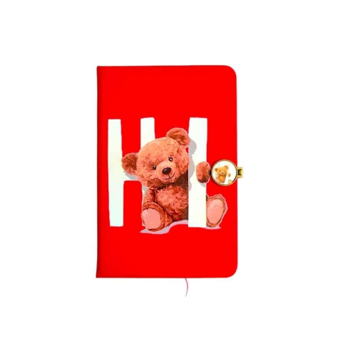 Блокнот на магніті А5 14x21 cm, 80 арк., PU Teddy 1, Малеваро (63951) / Канцелярія № 2