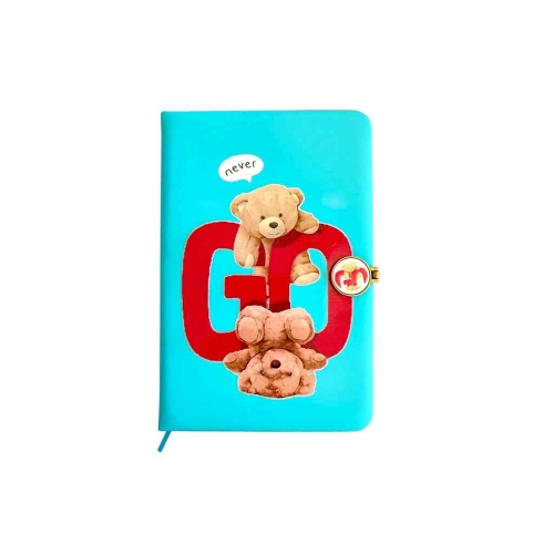 Блокнот на магніті А5 14x21 cm, 80 арк., PU Teddy 1, Малеваро (63951) / Канцелярія № 5