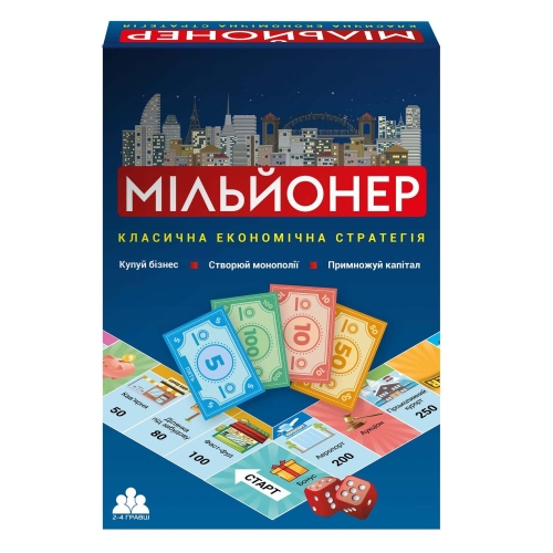 Игра детская настольная Миллионер, Dream Group Toys (20396) / Настольные игры № 2