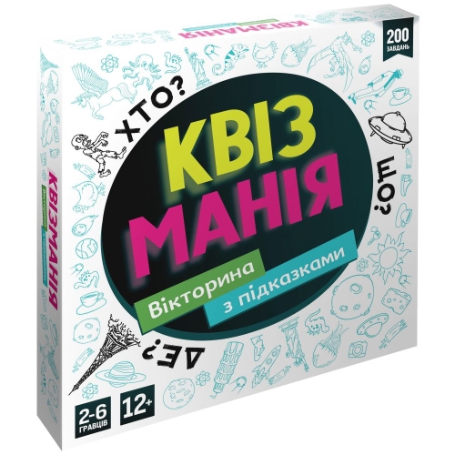 Игра детская настольная Квизмания, Dream Group Toys (21966) / Настольные игры