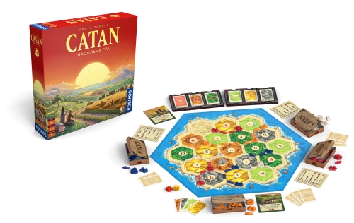 Настільна гра Catan, Розум (90198) / Настільні ігри № 2